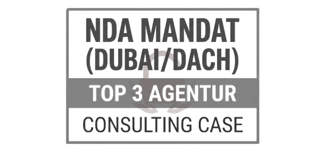 NDA-Mandat · Top-3-Agentur (DACH/Dubai)